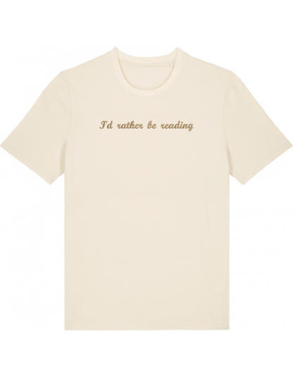 Rather read tricou bookish