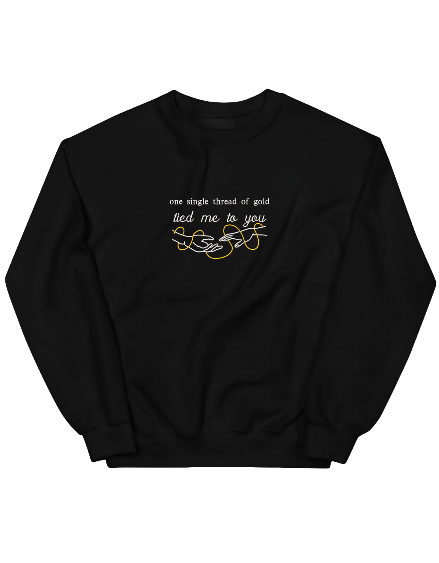 Invisible string hands sweatshirt Taylor Swift