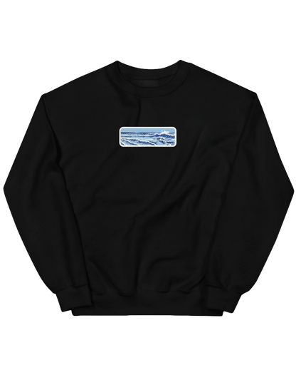 Japanese ocean waves sweatshirt Picturi - Thread Muse