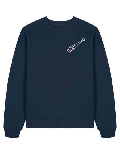 Bloody bat sweatshirt The Walking Dead