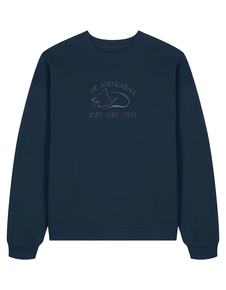 Karma vibe sweatshirt Taylor Swift - Thread Muse