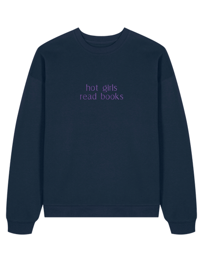 Hot girls sweatshirt bookish