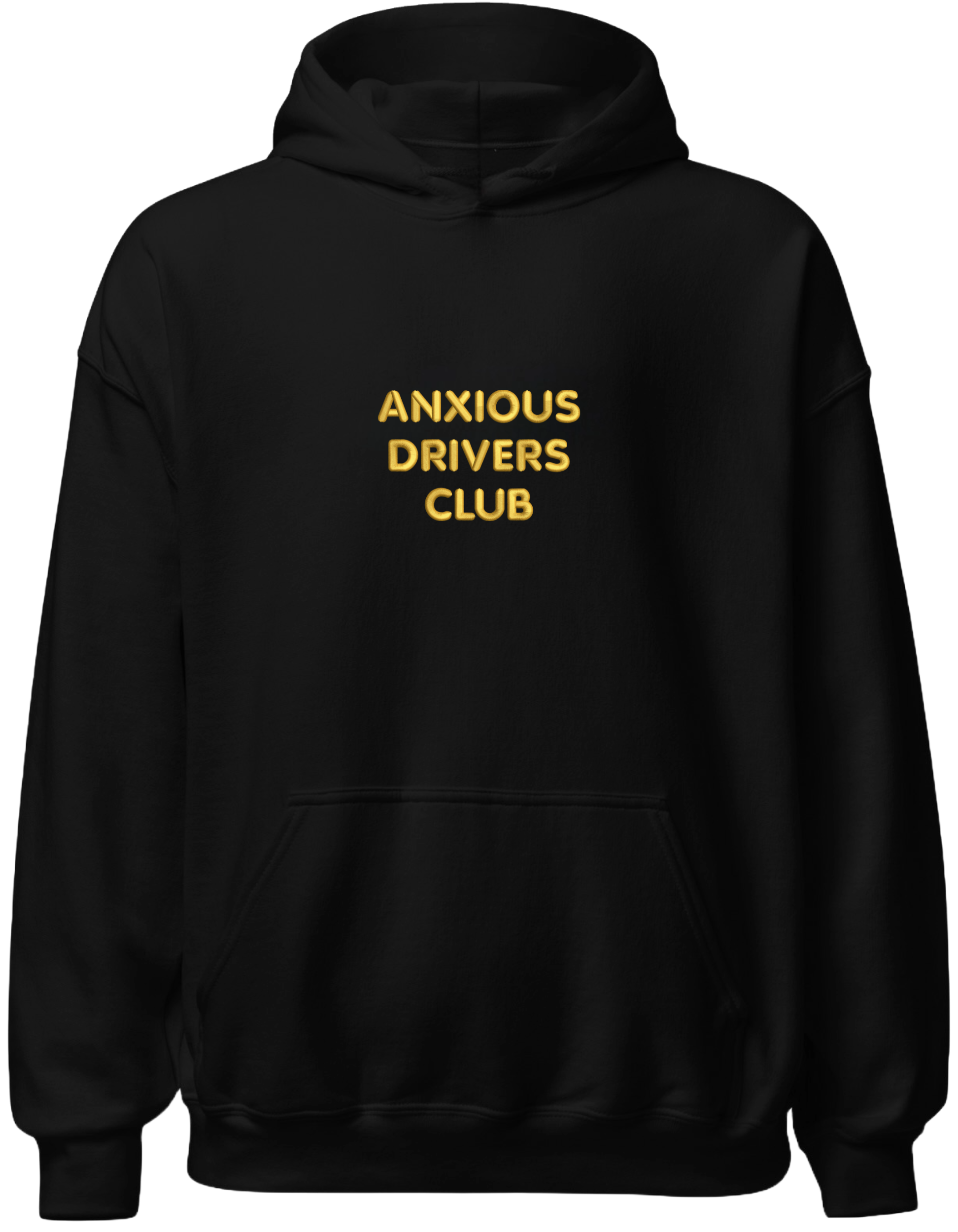 Anxious driver hoodie mesaje - Thread Muse
