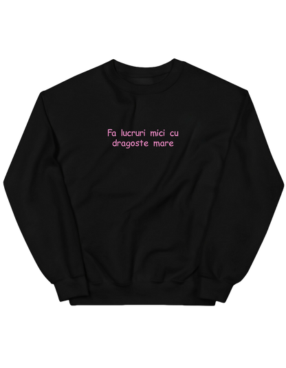 Lucruri mici sweatshirt Girly - Thread Muse