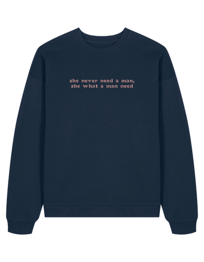 A man need sweatshirt The Weeknd
