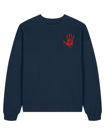 Bloody hand sweatshirt The Walking Dead