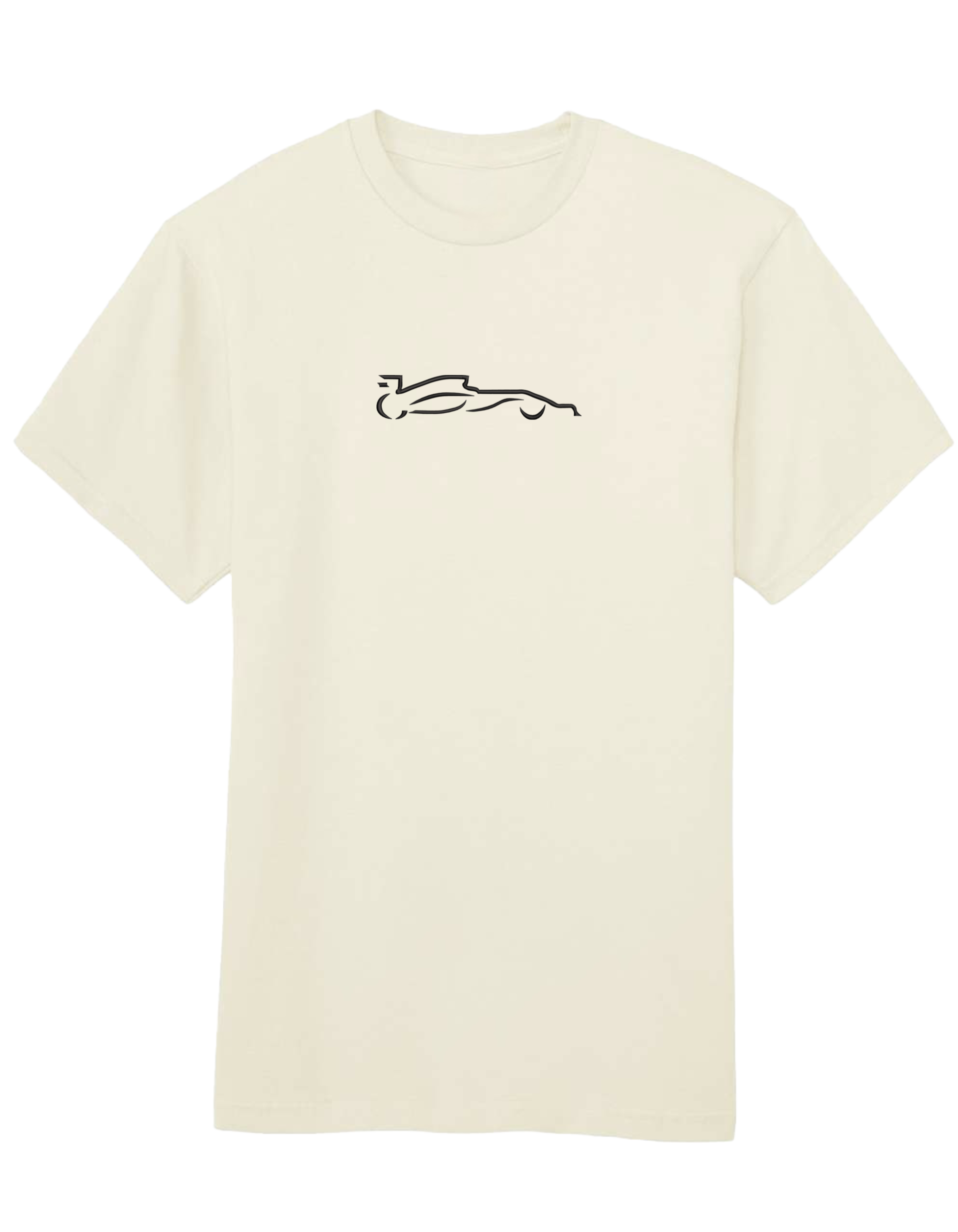 Race car outline tricou F1 - Thread Muse