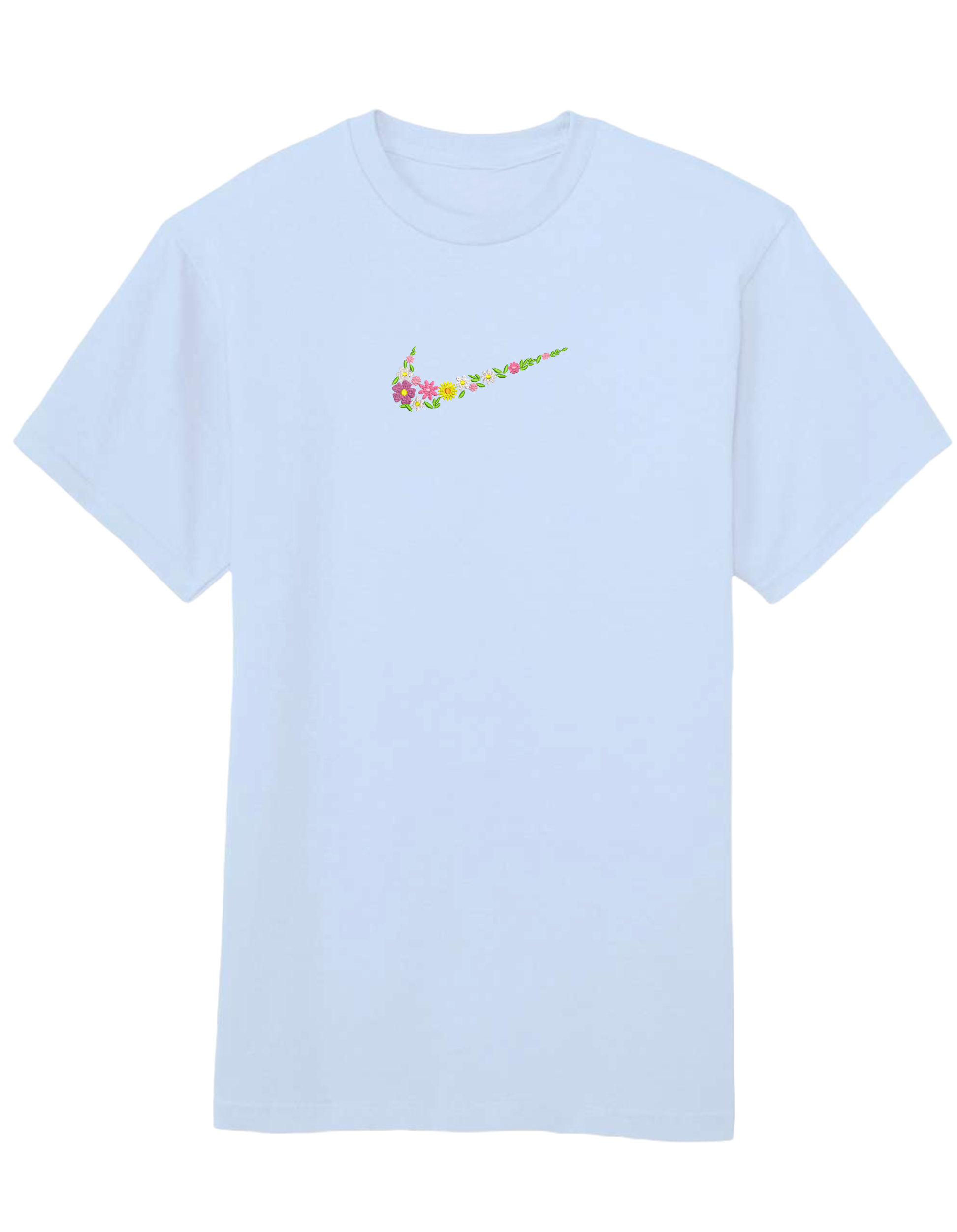 Floral swoosh tricou Sneakers - Thread Muse