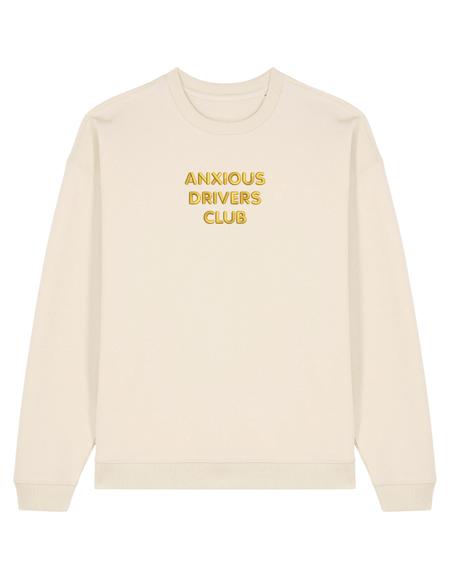 Anxious driver sweatshirt mesaje