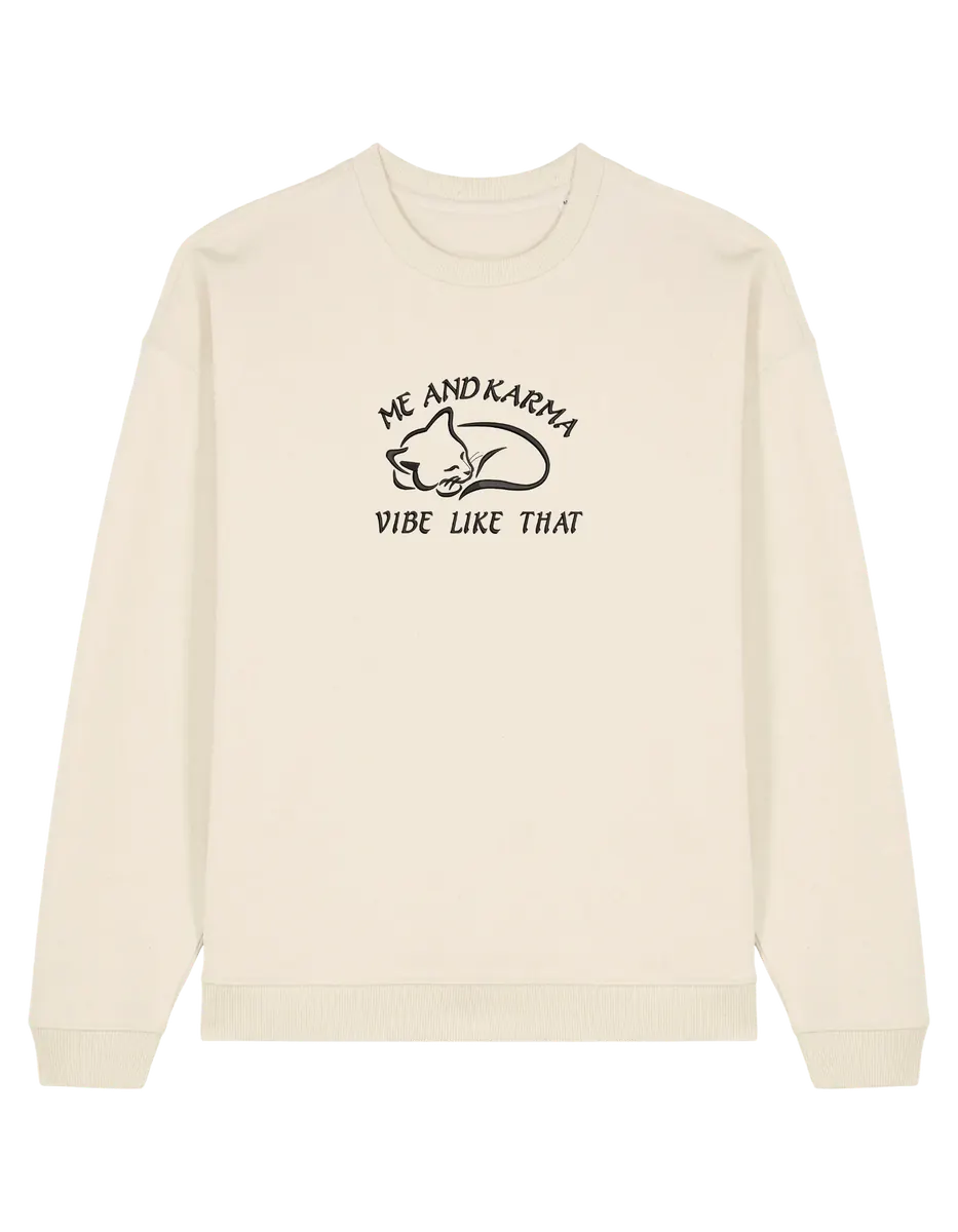 Karma vibe sweatshirt Taylor Swift - Thread Muse
