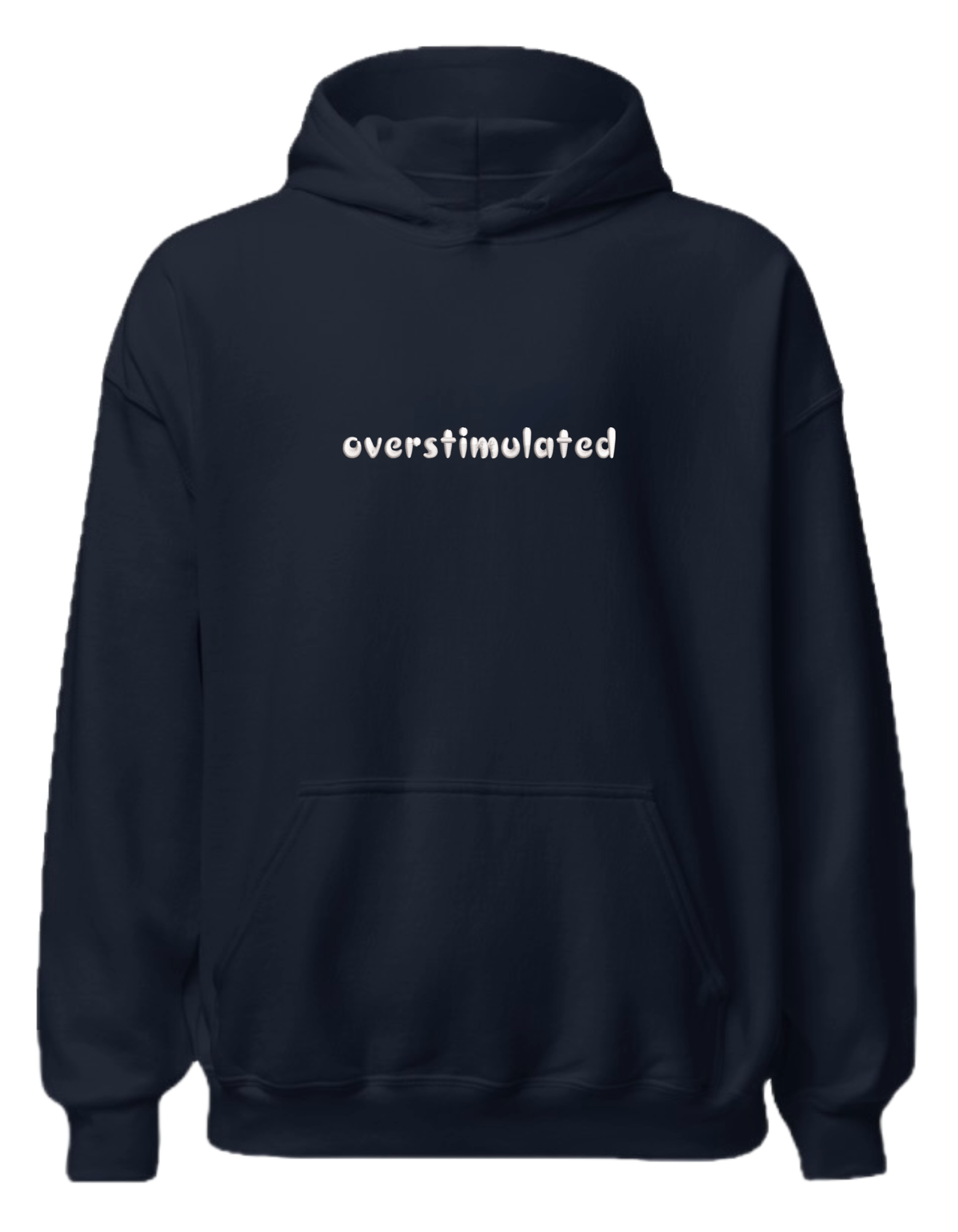 Overstimulated hoodie mesaje - Thread Muse