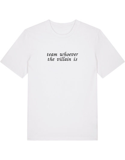 Team villain tricou bookish