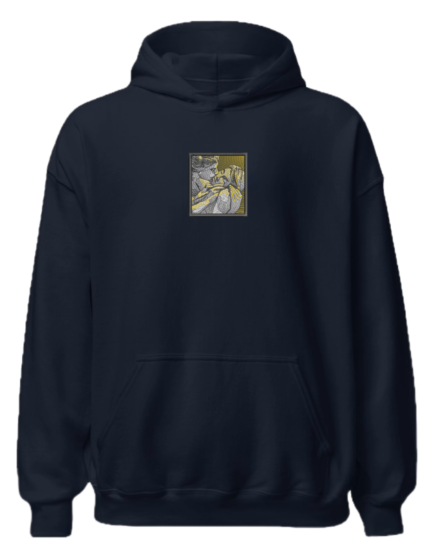 The Kiss Yves Pires hoodie Sculpturi - Thread Muse