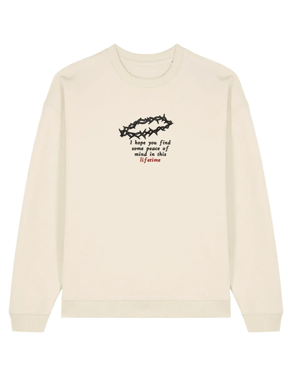 Peace of mind sweatshirt Kendrick Lamar - Thread Muse
