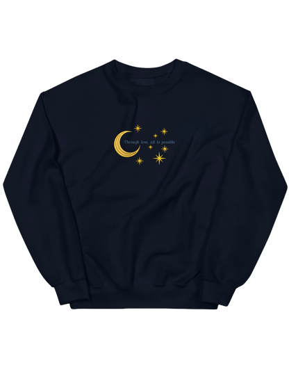 Through love sweatshirt Crescent City