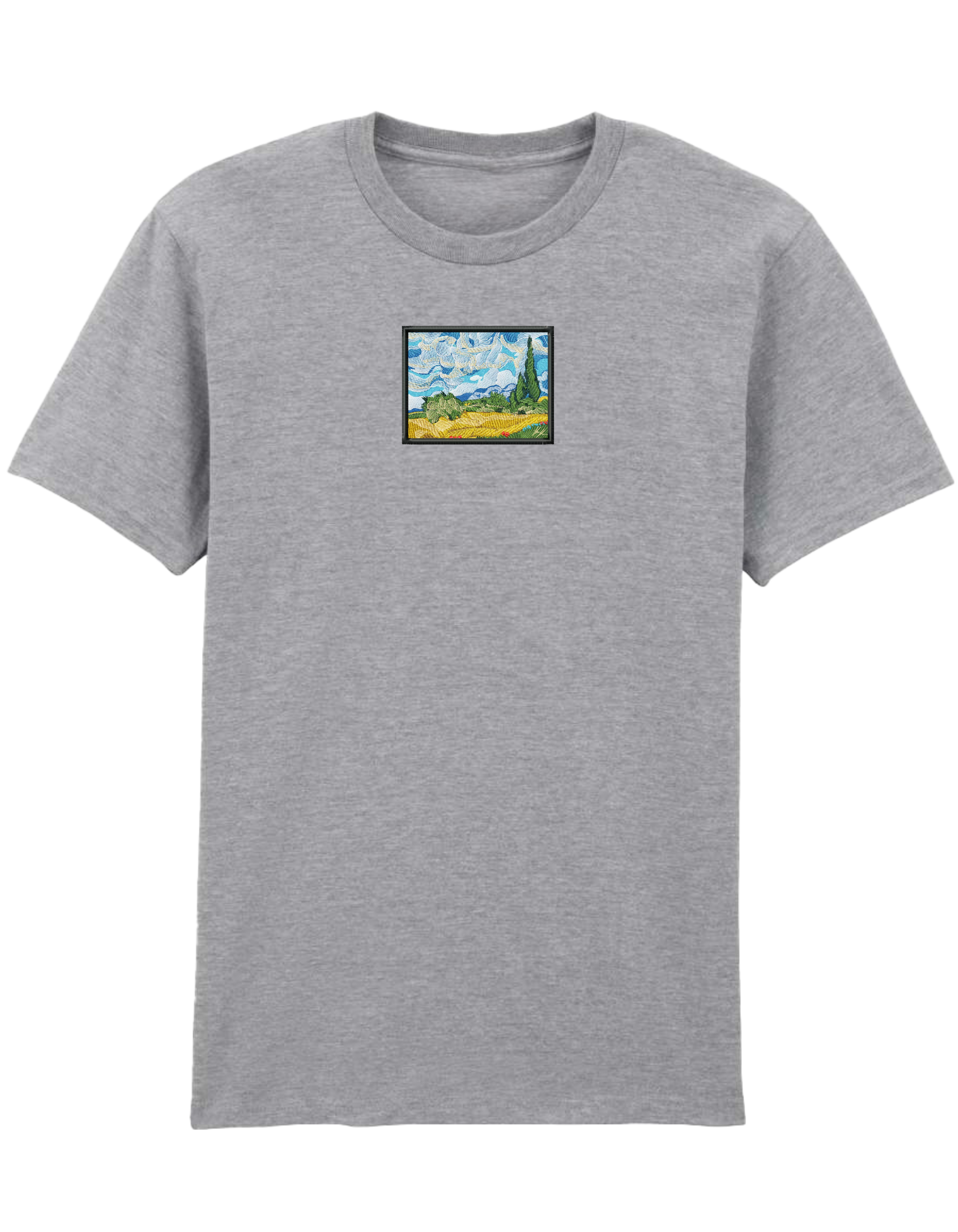 Wheat field with cypresses Van Gogh tricou Picturi - Thread Muse