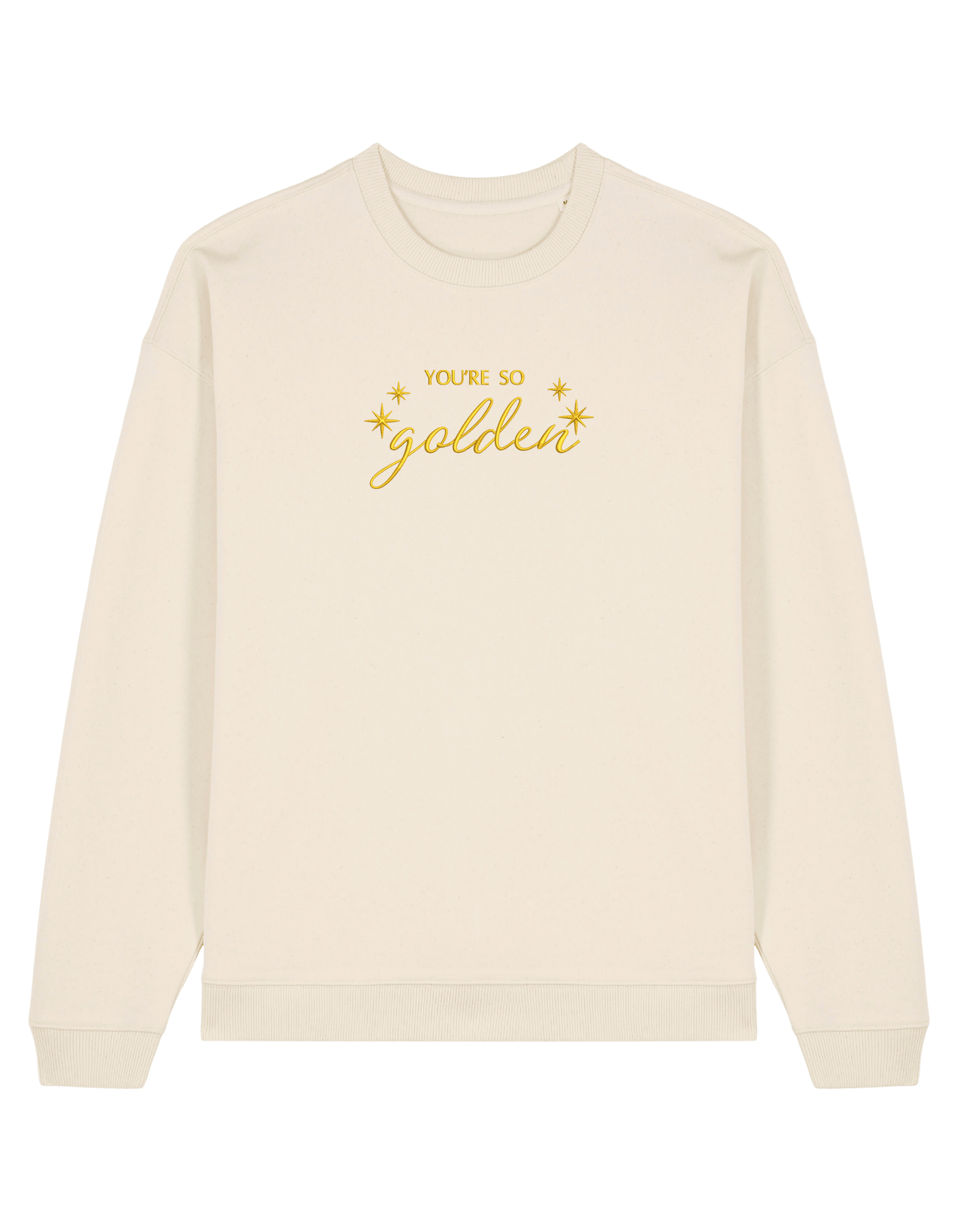 Golden sweatshirt Harry Styles