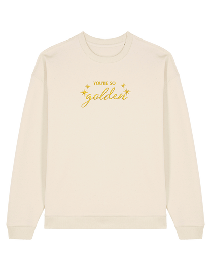 Golden sweatshirt Harry Styles