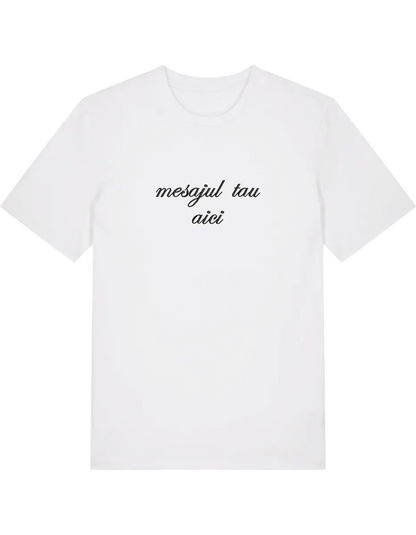 Tricou personalizat font cursiv - Thread Muse