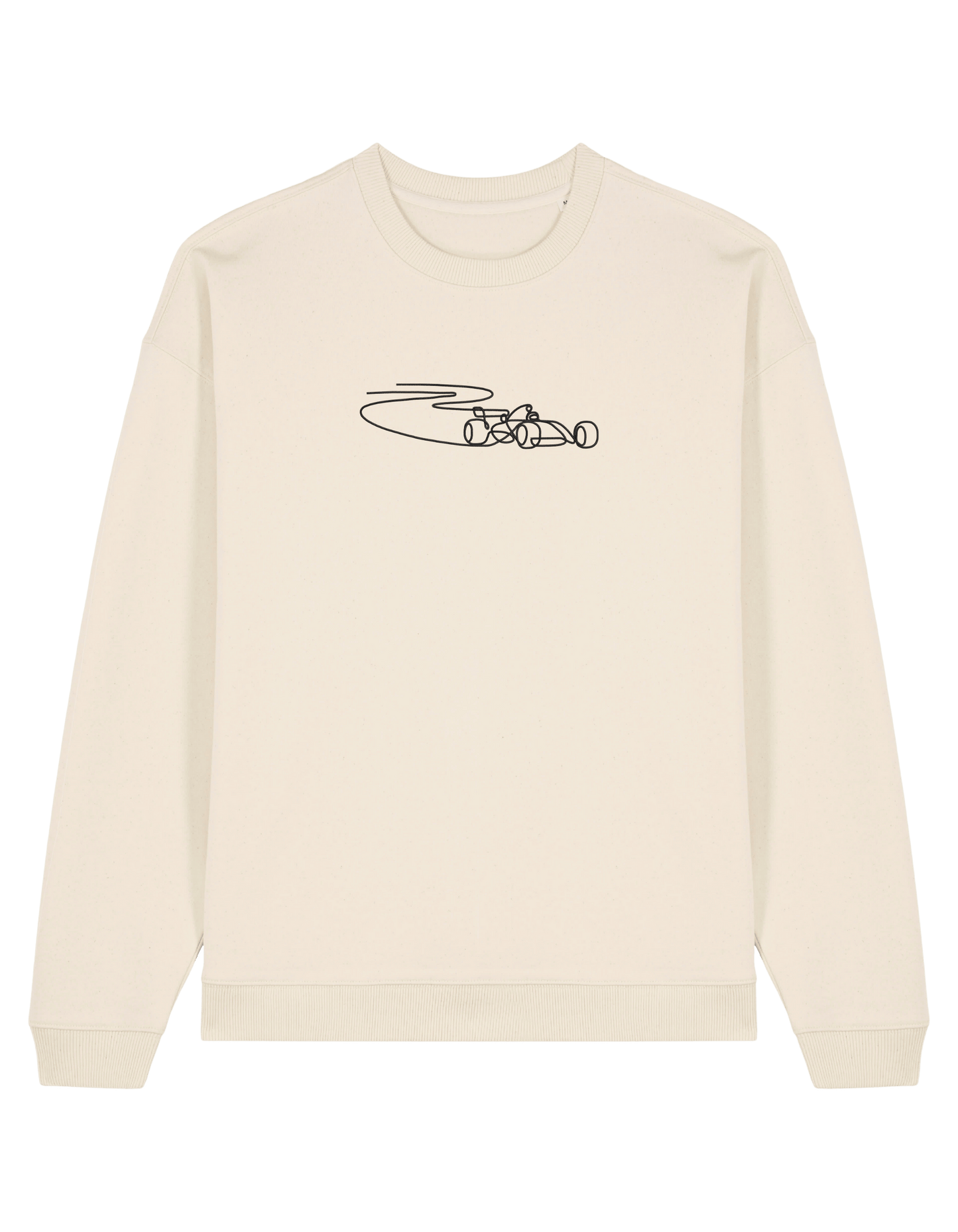 Car outline sweatshirt F1