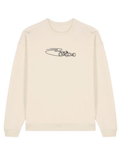 Car outline sweatshirt F1