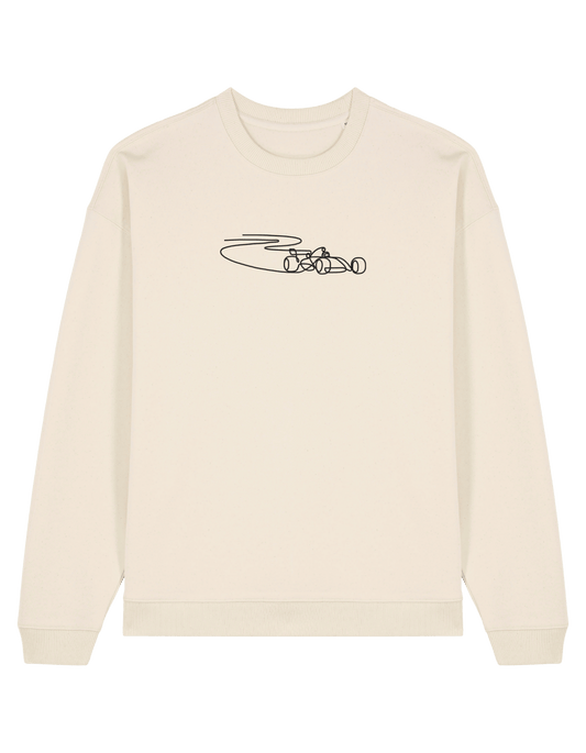 Car outline sweatshirt F1