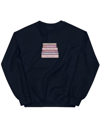 Tropes sweatshirt bookish - Thread Muse
