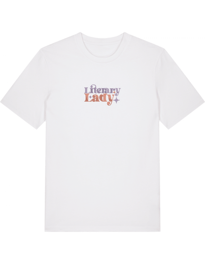 Lady tricou bookish