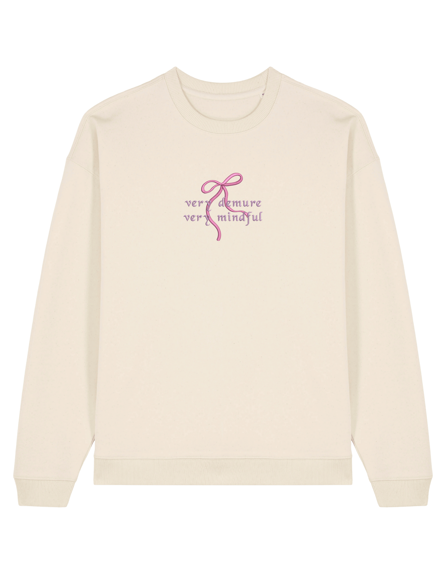 Demure sweatshirt Girly