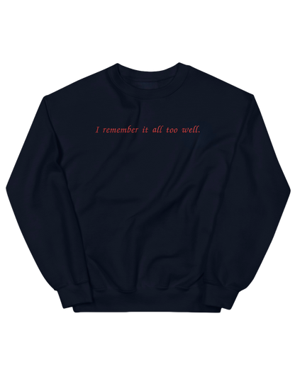 I remember it sweatshirt Taylor Swift - Thread Muse