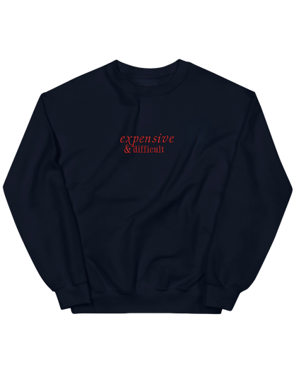 Expensive sweatshirt Girly - Thread Muse