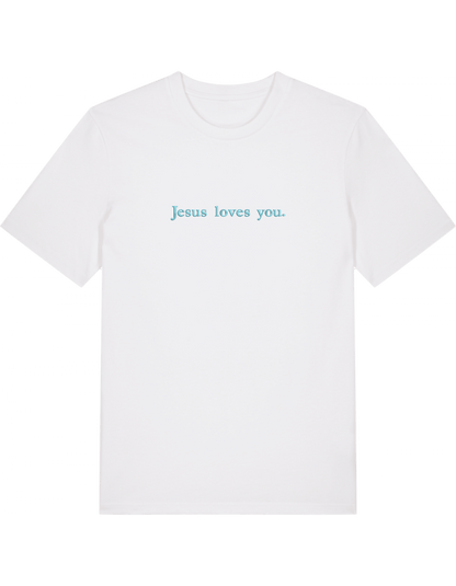 Jesus loves you tricou