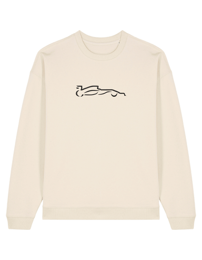 Race car outline sweatshirt F1