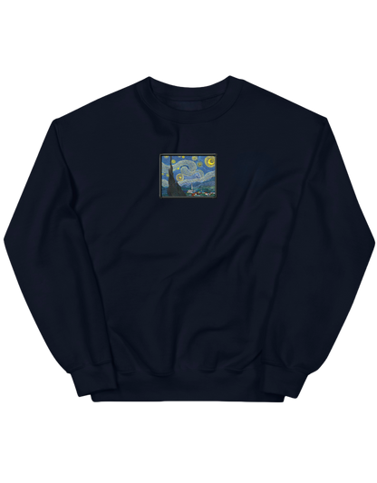 Starry night Van Gogh sweatshirt Picturi - Thread Muse
