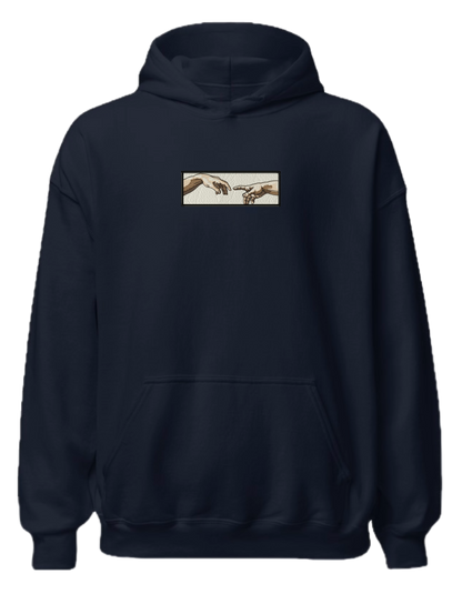 Creation of Adam hands hoodie Picturi - Thread Muse