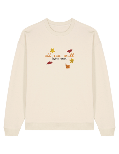 All too well sweatshirt Taylor Swift