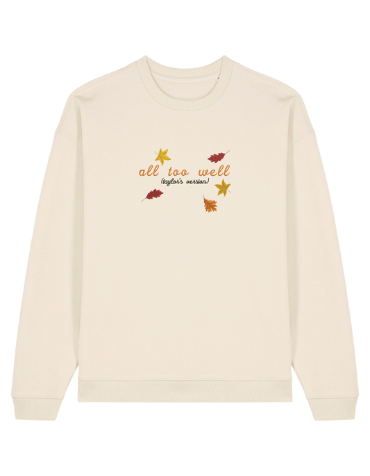 All too well sweatshirt Taylor Swift