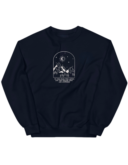 To the stars mountains sweatshirt ACOTAR