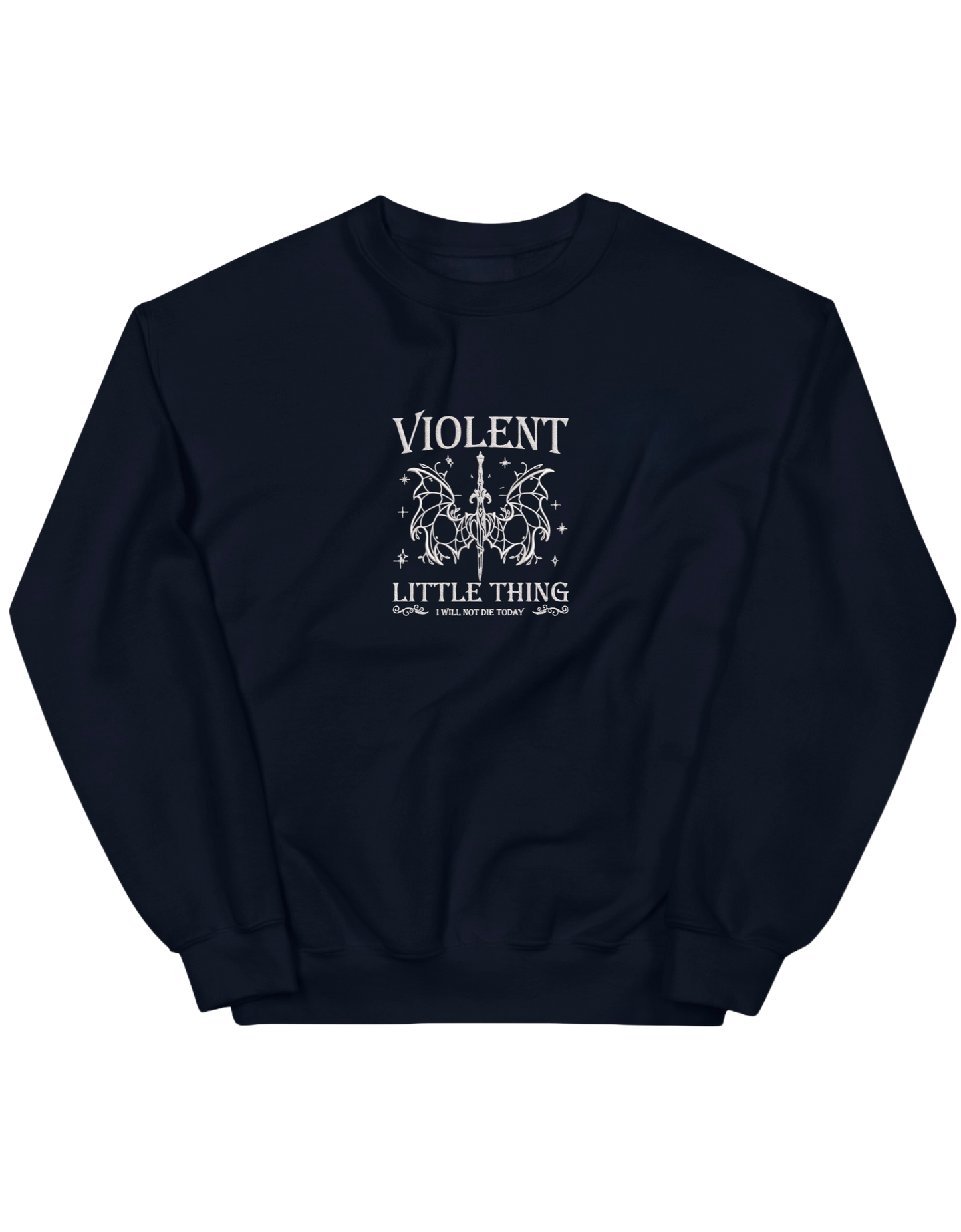 Violent little thing sweatshirt Fourth Wing - Thread Muse