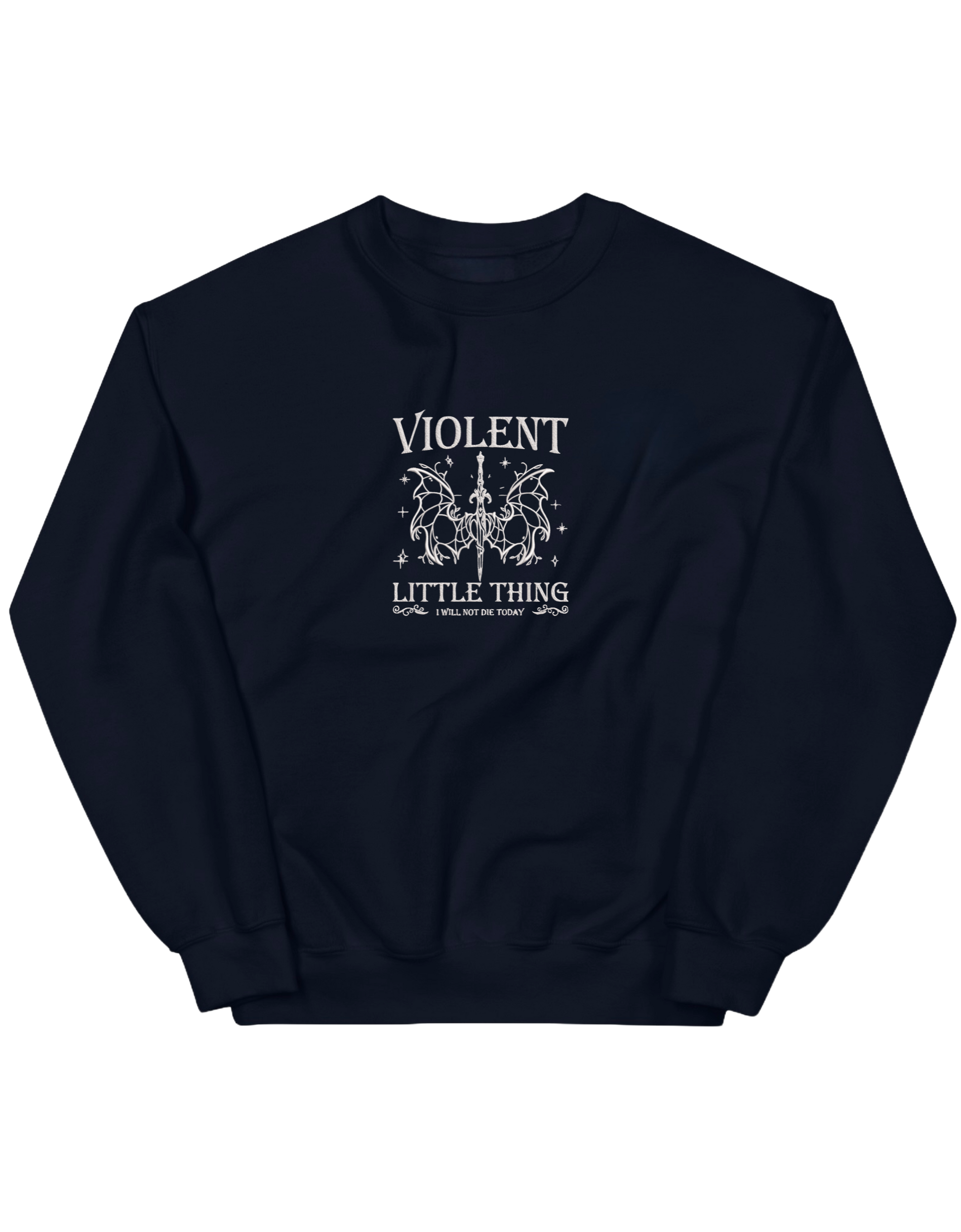 Violent little thing sweatshirt Fourth Wing - Thread Muse