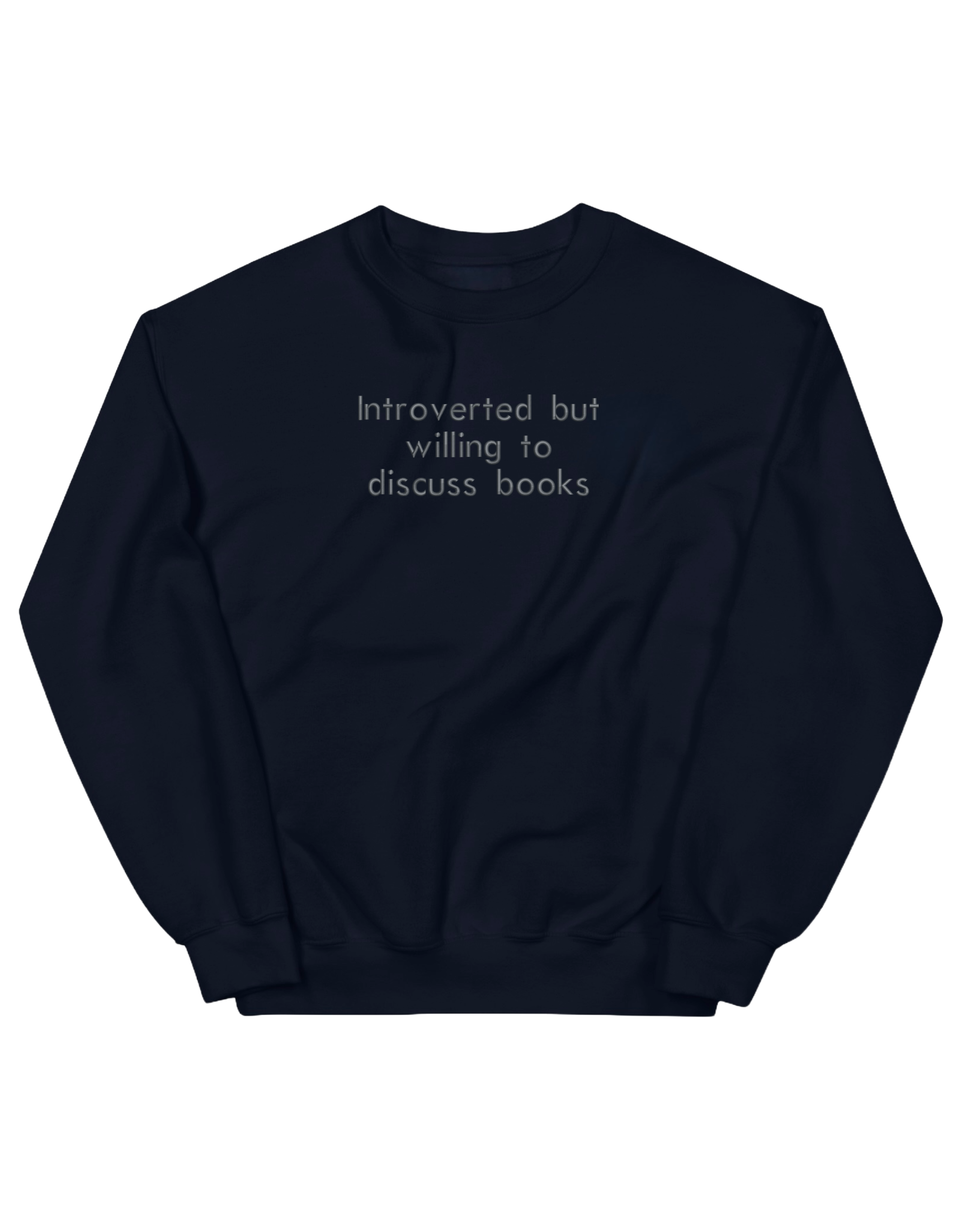 Introverted sweatshirt bookish - Thread Muse