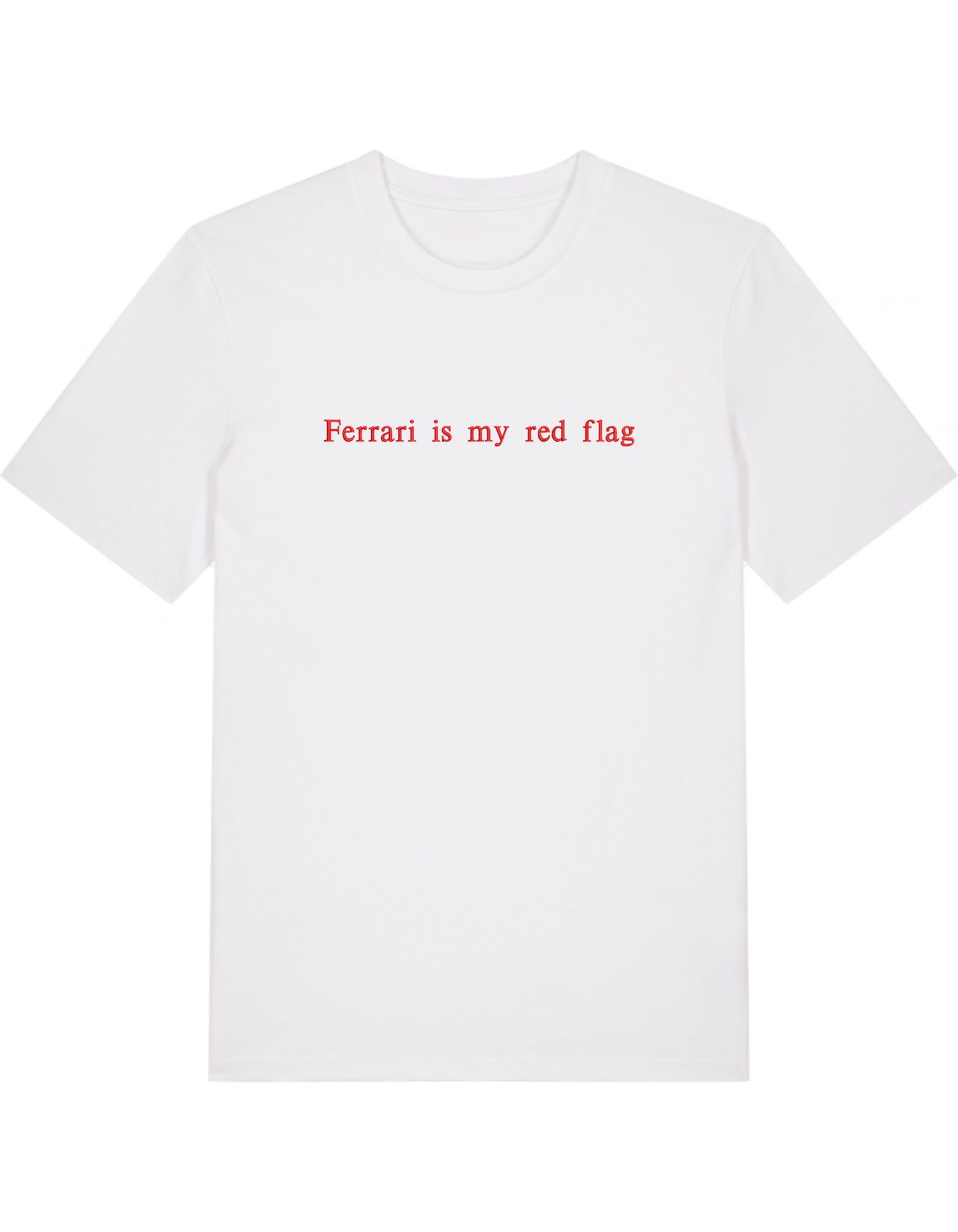 Red flag tricou F1