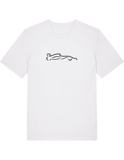 Race car outline tricou F1