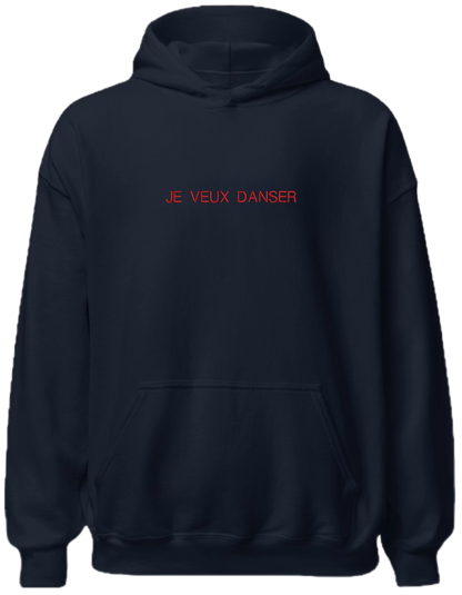 Je veux danser hoodie mesaje - Thread Muse