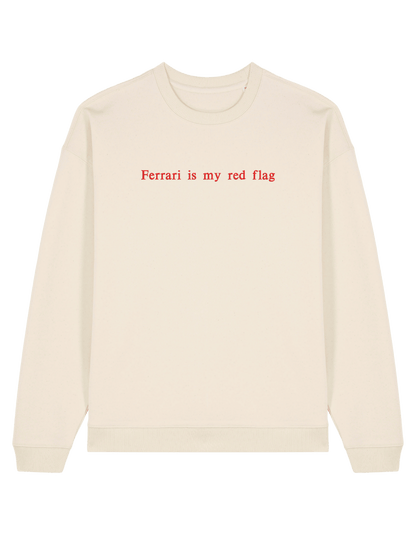 Red flag sweatshirt F1