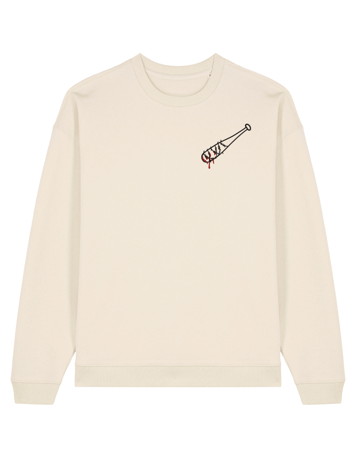 Bloody bat sweatshirt The Walking Dead