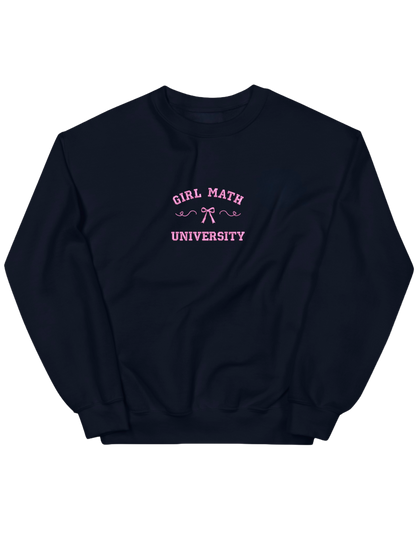 Girl math sweatshir Girly - Thread Muse