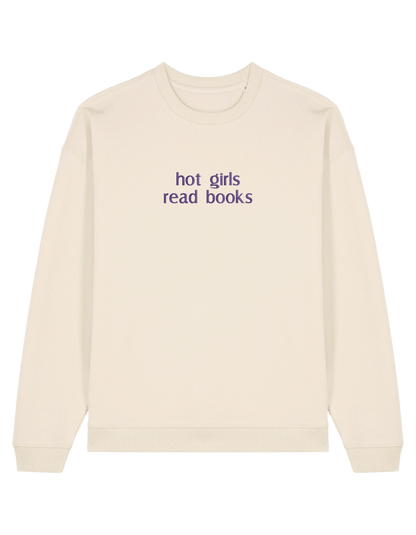 Hot girls sweatshirt bookish