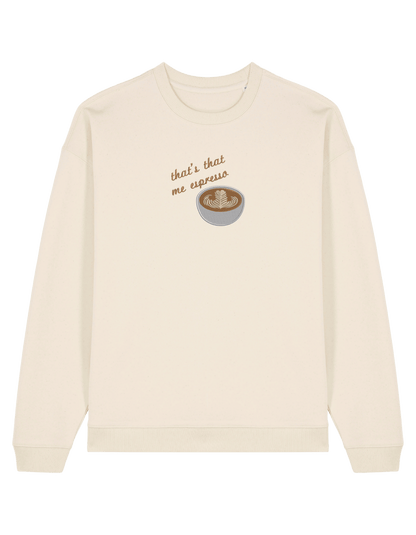 Espresso cup sweatshirt Sabrina Carpenter
