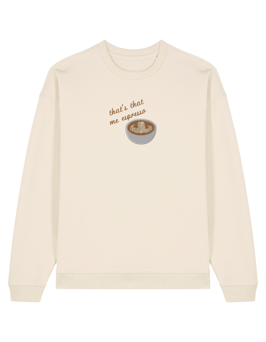 Espresso cup sweatshirt Sabrina Carpenter